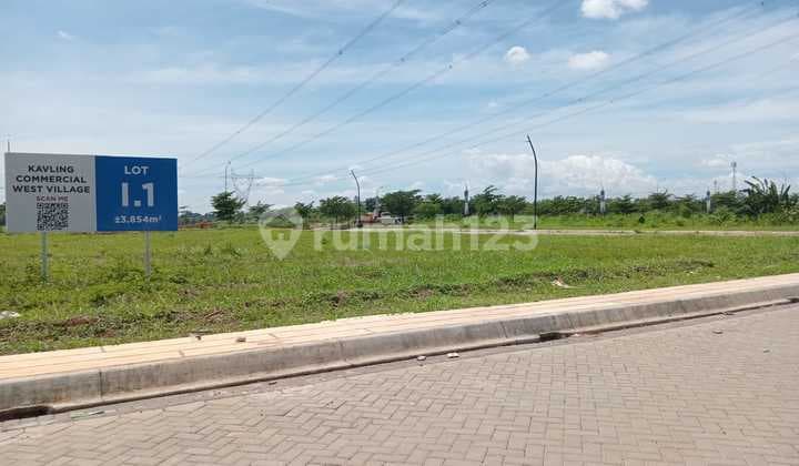 Commercial Plot West Village BSD Ready to Build Strategic Location