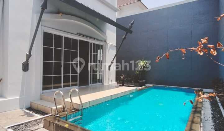 Disewakan Rumah Siap Huni Ada Swimpool Cluster De Maja BSD City