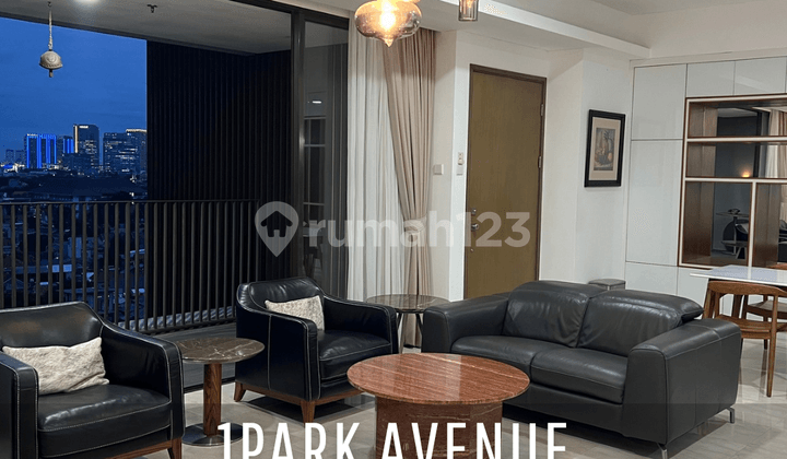 Apartemen 1Park Avenue Tower King 3Br Fully Furnished View Gunung Siap Huni