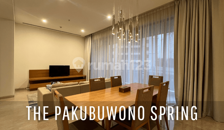 Pakubuwono Spring Apartment 2 Bedrooms Fully Furnished Low Floor with City View