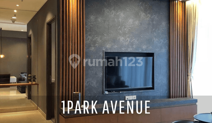 For Rent 1Park Avenue Tower Royal Top Floor 2Br + Studyroom Pakubuwono View Fully Furnished Move-In Ready