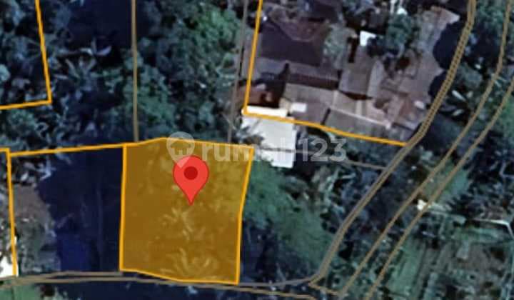 Tanah Sewa Plot Kecil dengan Pemandangan Sawah di Ubud - Gianyar