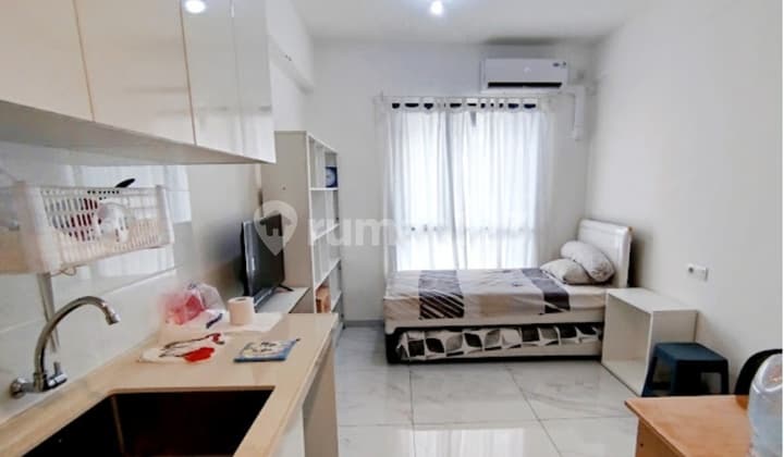 Apartemen Studio Cantik Sky House Alam Sutera Full Furnished Dijual Tower Acacia Lantai Tinggi Tangerang Banten Apartemen Acacia Furnished