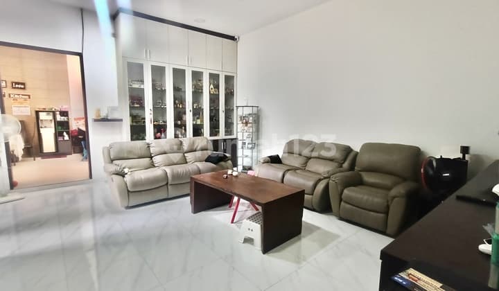 Corner Minimalist House Luxury 3 Floors Street Row 3 Cars Lucky Land Shape Pocket Sold Semi Furnished Prime Location Sunter North Jakarta