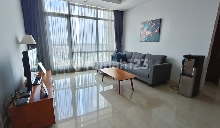 Luxury Apartment with Private Lift La Maison Barito for Rent Fully Furnished High Floor Kebayoran Baru South Jakarta 3 Bedroom Furnished Apartment