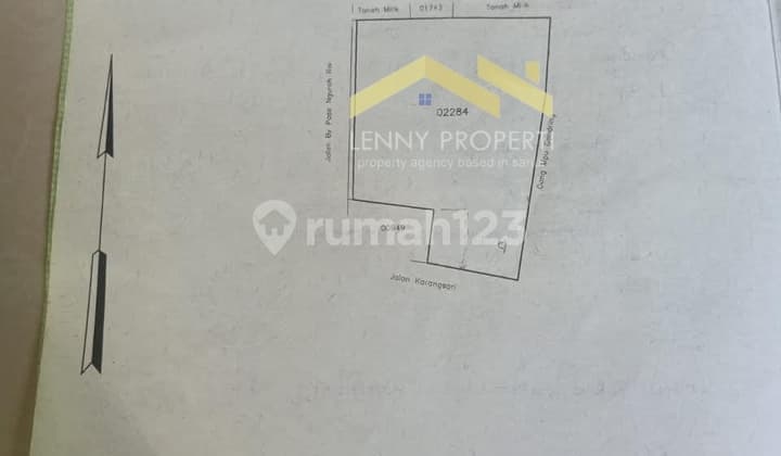 Strategic Commercial Land 3700M2 - Main Roadside Bypass Ngurah Rai Sanur