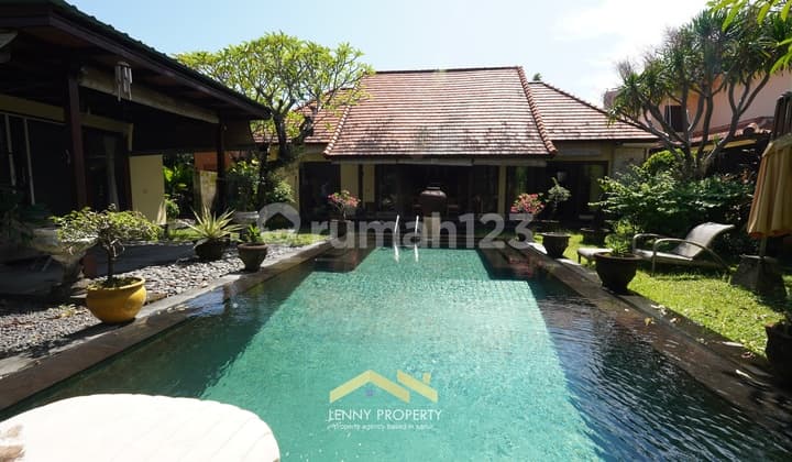 For Rent 3- Bedrooms Modern Balinese Villa With Tropical Garden In Westsides Sanur