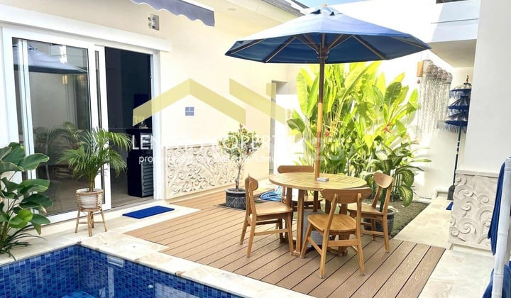 For Lease: 3-Bedroom Modern Minimalist Villa in Beachside Sanur