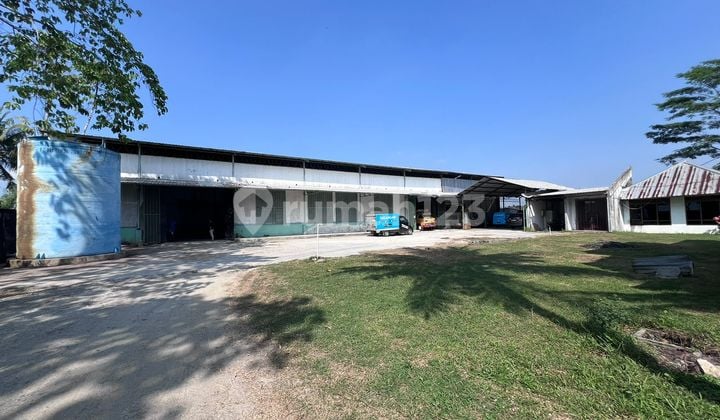 Gudang Luas 3978 Meter Persegi Lokasi Strategis di Purworejo