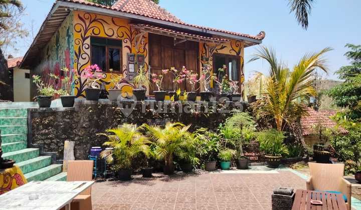 Villa & Resto Cantik Nuansa Jawa Lokasi Premium Dekat Pantai Baron Gunung Kidul