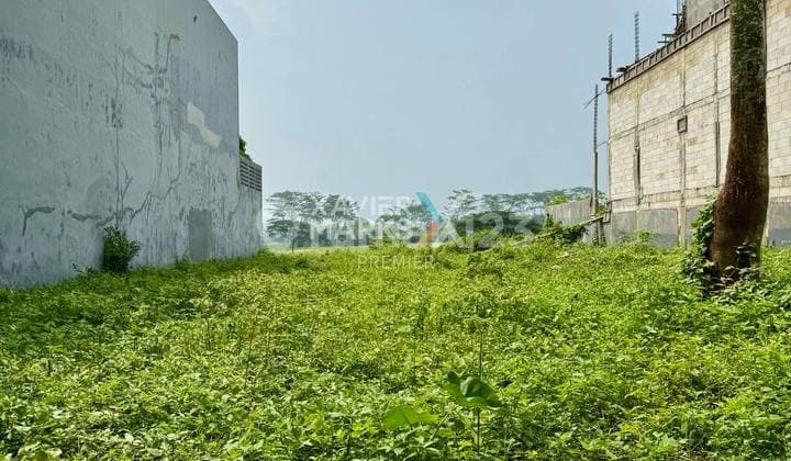 Tanah Kavling View Golf Plus Gunung di Mainroad Araya Valley Malang