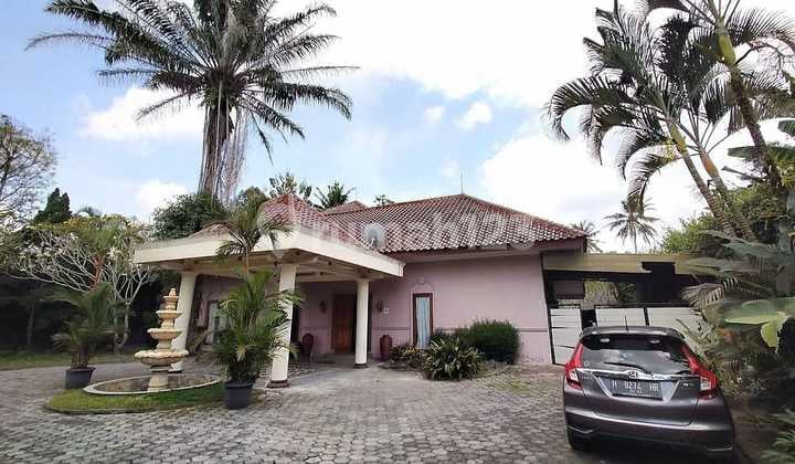 Villa Megah Gaya Kolonial Dekat Kampus Uii Di Jalan Kaliurang Km 16