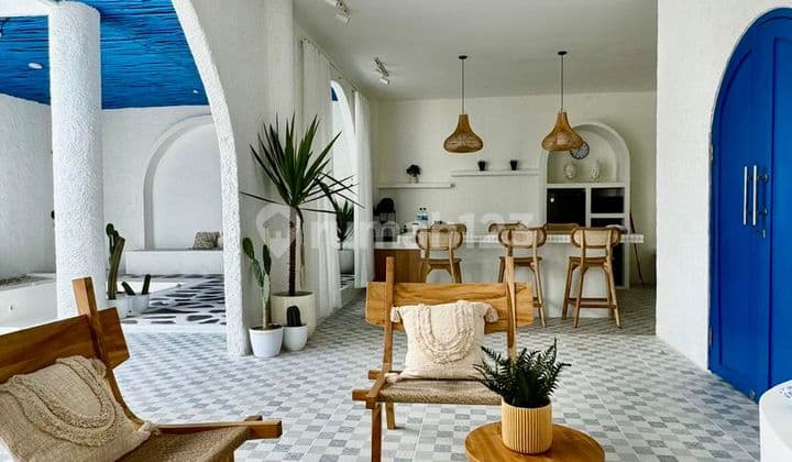 Vila Santorini Uluwatu Bali SHM Full Furnish Dgn Kolam Renang