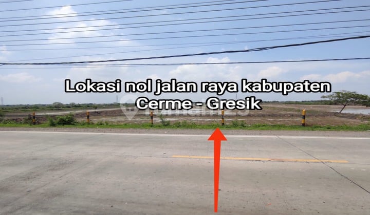 Tanah Industri Raya Cerme Nol Jalan Raya Dekat Pintu Tol Tanah Industri Raya Cerme Nol Jalan Raya Dekat Pintu Tol