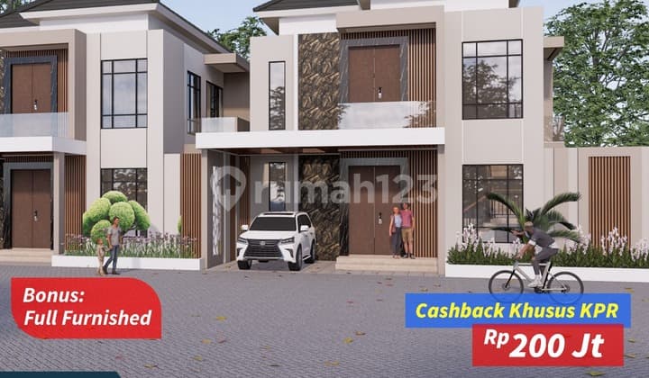 Fully Furnished Cluster House on Jl Ujung Pandang