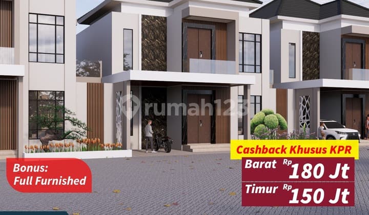 Cluster House on Jl Ujung Pandang Fully Furnished