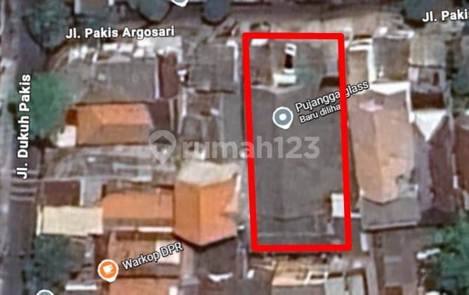 Tanah pusat kota dijual di Jl Dukuh Pakis