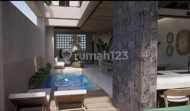 Villa Modern Minimalis Batu Belig Kerobokan Bali