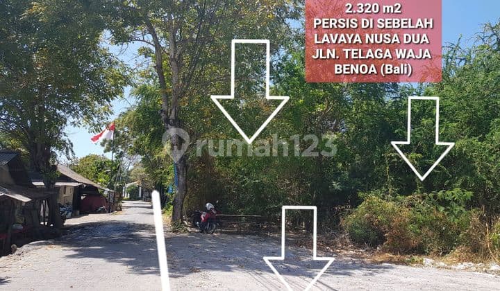 Tanah Strategis Dekat Pantai Tanjung Benoa Bali
