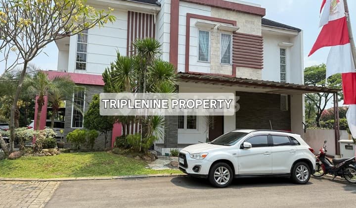 Hoek Corner House, Beautiful and Move-In Ready in Citra Gran Cibubur Cluster