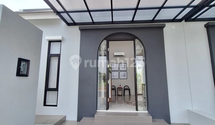 Rumah selangkah ke surabaya, lokasi 0 jalan provinsi fasilitas lengkap