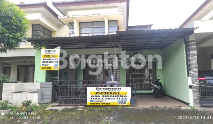 Rumah Siap Huni, di Puri Surya Jaya Gedangan Sidoarjo Cluster depan.