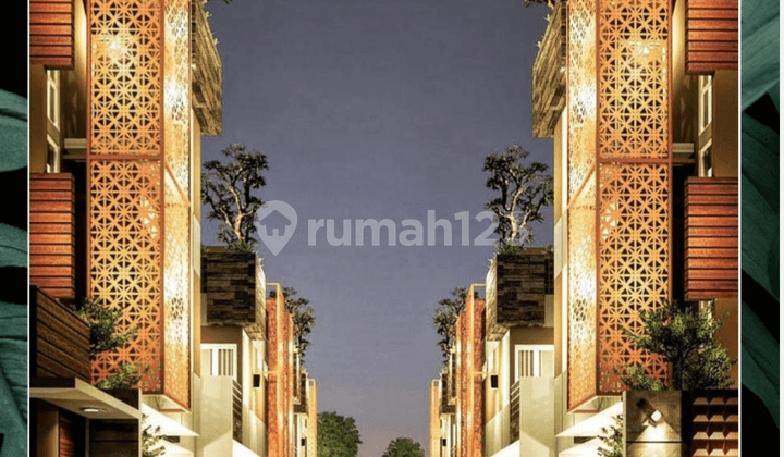 Rumah Baru Di Jual Tiga Lantai Rooftop + Jacuzzi Siap Huni