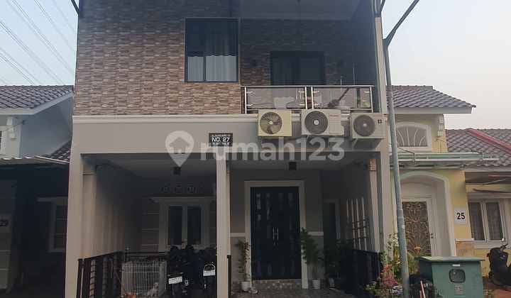 Dijual Murah Rumah 2 Lantai Full Renov Cluster Le Jardin Lippo Cikarang
