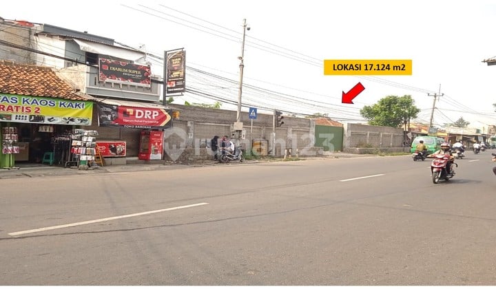 dijual tanah siap bangun katapang cilampeni pinggir jalan cocok untuk gudang, pool kendaraan