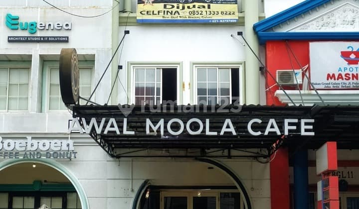 For Sale: 3-Story Shop House in Galaxy Bekasi