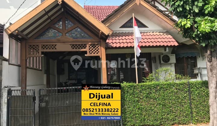 Dijual Rumah 1 Lantai Kemang Pratama, Bekasi