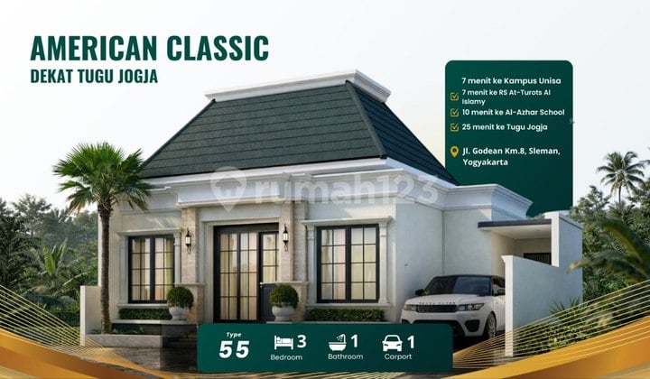 Hunian Nyaman di Sidokarto Godean Jogja, Dekat Kampus Unnisa