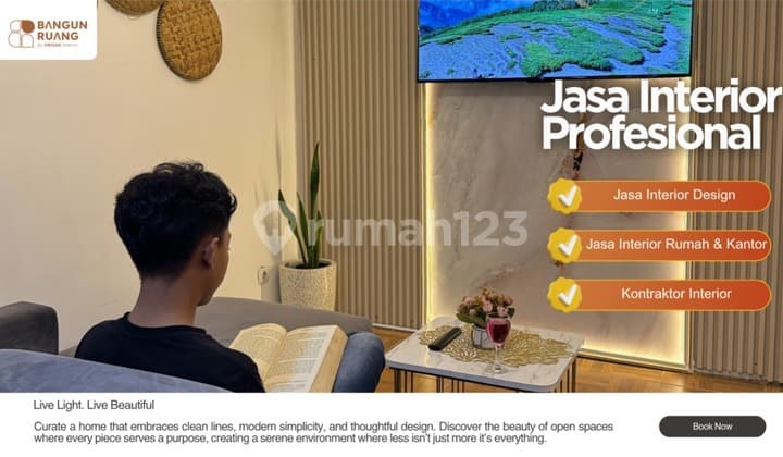 Jasa Interior Rumah Jogja Profesional & Murah