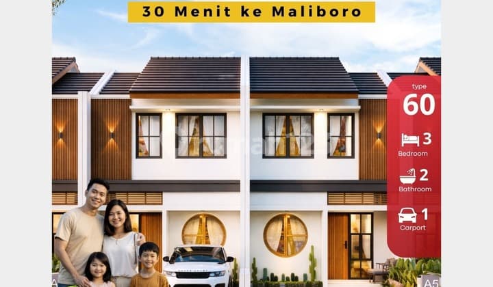 Rumah 3 Kamar di Sentolo, Lokasi Favorit Harga Kompetitif