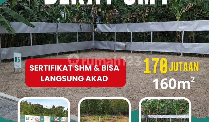 Tanah Kavling Bantul Harga 100 Jutaan Dalam Perumahan Bangunjiwo