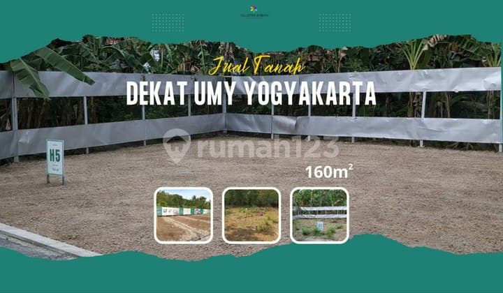 Tanah Strategis 160 M² Bangunjiwo Kasihan - Akses Aspal Mudah