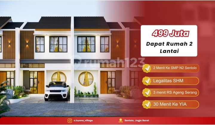 Dekat Tol & Kawasan Industri! Rumah Strategis di Sentolo