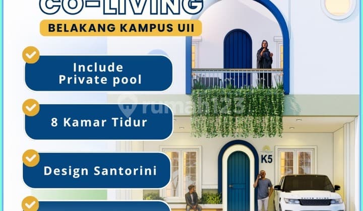 Dijual Rumah Kos SHM Sleman Belakang Kampus Uii Jl Kaliurang