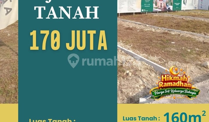 Unit Terbatas Tanah Murah Jogja 100 Jutaan Saja di Bangunjiwo