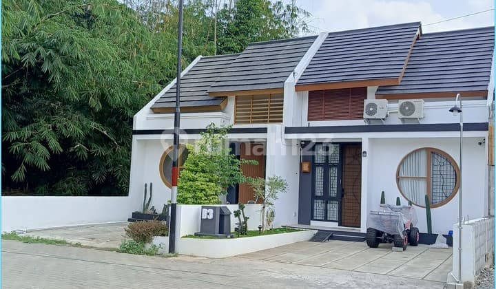 House for Under 200 Million in Jogja, Japandi Style Housing in Sentolo