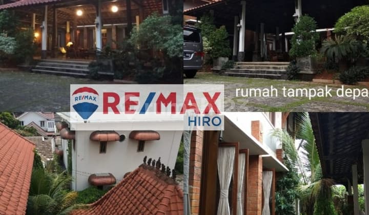 Dijual rumah kuno dan antik 3bangunan furnished di Bintaro