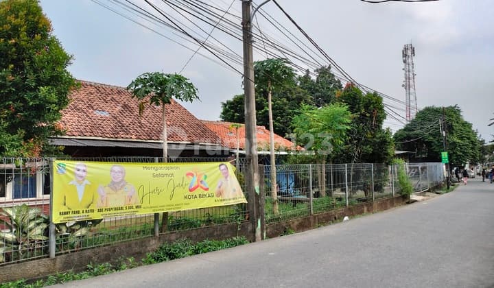 Dijual tanah luas di pinggir jalan di sekitar Galaxy Bekasi Selatan
