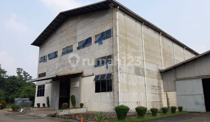 Disewakan Gudang Luas Siap Pakai di Jl Raya Narogong, Limus, Cileungsi, Bogor.