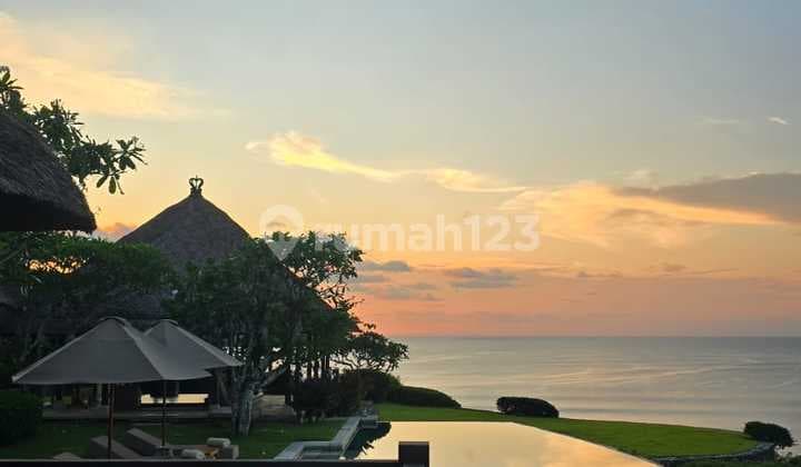 Luxury Villa Cliff Front Bali 1,3 ha, dapat view sunrise dan sunset