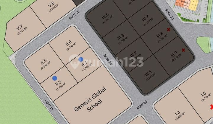 Dijual Tanah Kavling A16 di Lengkong Kulon, Tangerang, Banten