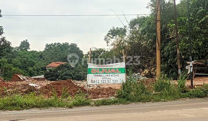 Dijual Tanah Pinggir Jalan Cisauk Raya Bsd City