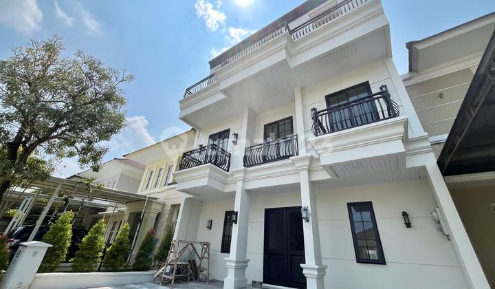 Good 4-Story Unfurnished SHM House in Onyx Cluster, Alam Sutera, Tangerang, Banten, Tangerang