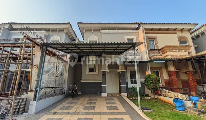 Disewakan Rumah Alicante Gading Serpong Bagus Semi Furnished