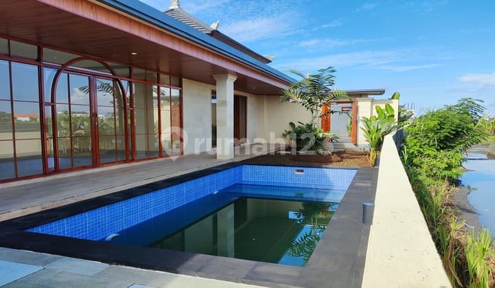 Villa Baru Furnished Baru Sewa Tahunan Rumah SHM - Sertifikat Hak Milik di Cemagi