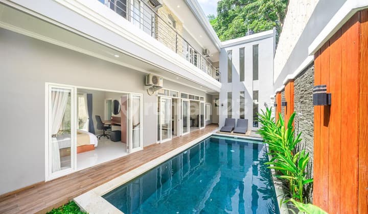 Brand New Villa Sewa Tahunan Bulanan Canggu Bali Furnished Baru SHM - Sertifikat Hak Milik di Canggu Kontrakan